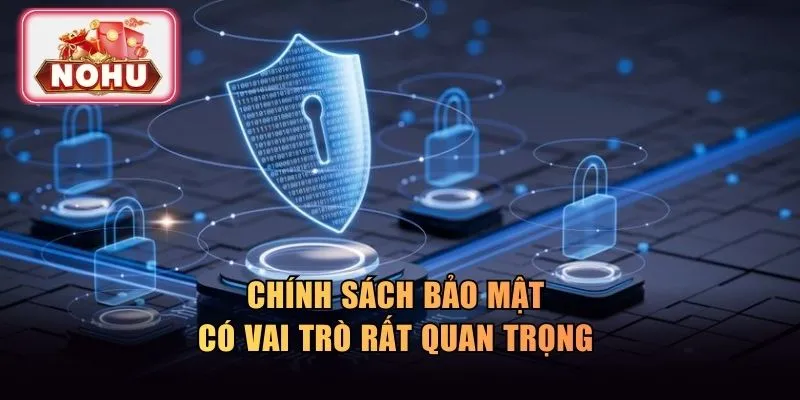Chính sách bảo mật có vai trò rất quan trọng